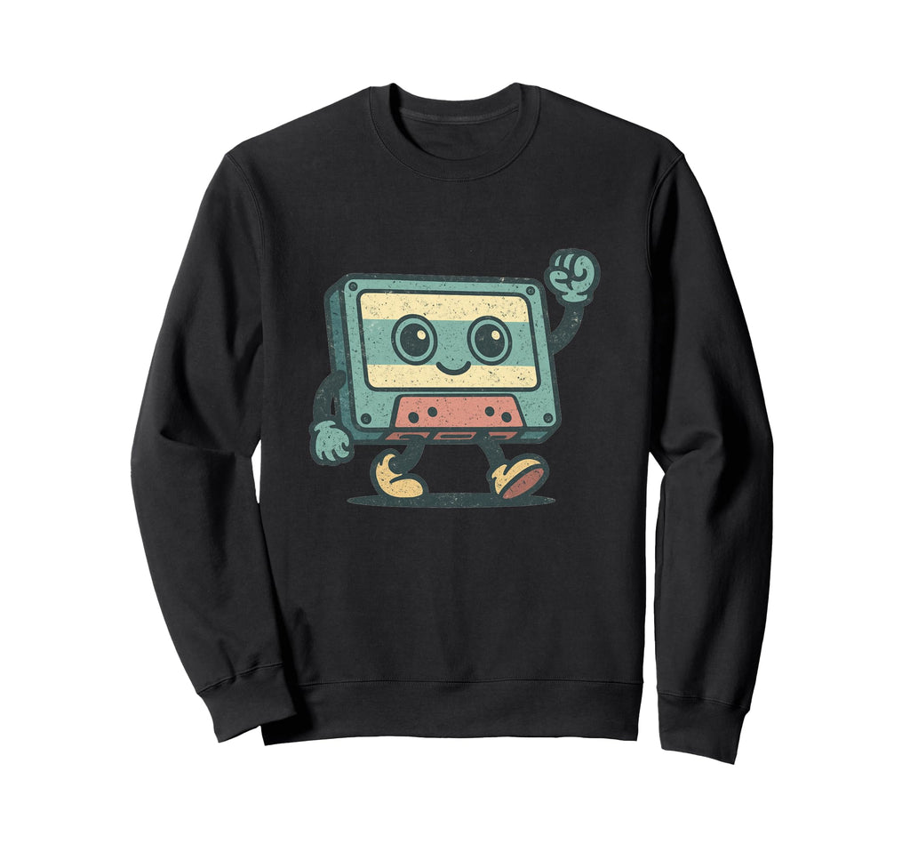 Cassette Days Old Tape Sweatshirt - Trendy Graphic for Adults - T-Shirt, Sweatshirt, Hoodie