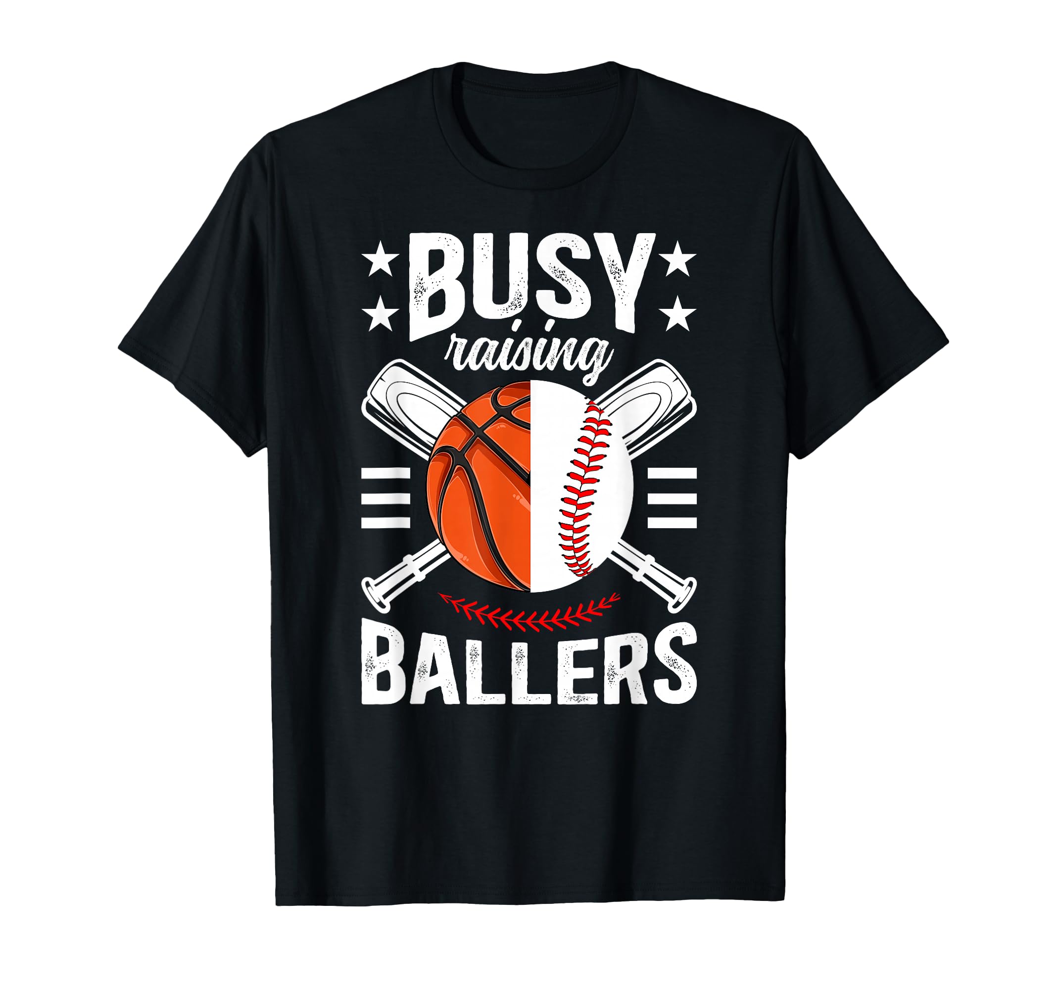 Busy Raising Ballers Baseball T-Shirt - Streetwear Style for Adults - T-Shirt, Sweatshirt, Hoodie