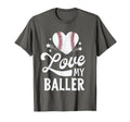 Mom Baseball Mothers Day Gift Mum I T-Shirt - Novelty Apparel Men Women - T-Shirt, Sweatshirt, Hoodie