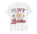 Aunt Rookie 1St Birthday Baseball Lover T-Shirt - Trendy Graphic for Adults - T-Shirt, Sweatshirt, Hoodie