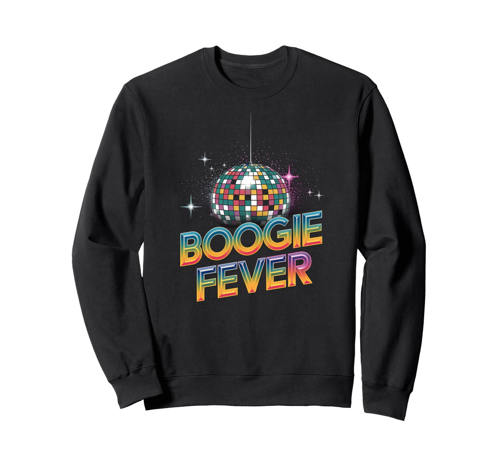 Disco Ball Boogie Fever Discoball Sweatshirt - Streetwear Style for Adults - T-Shirt, Sweatshirt, Hoodie