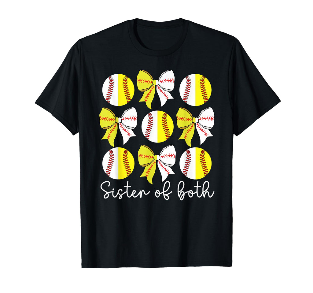 Sister Both Coquette Baseball T-Shirt - Custom Art Print Men Women - T-Shirt, Sweatshirt, Hoodie