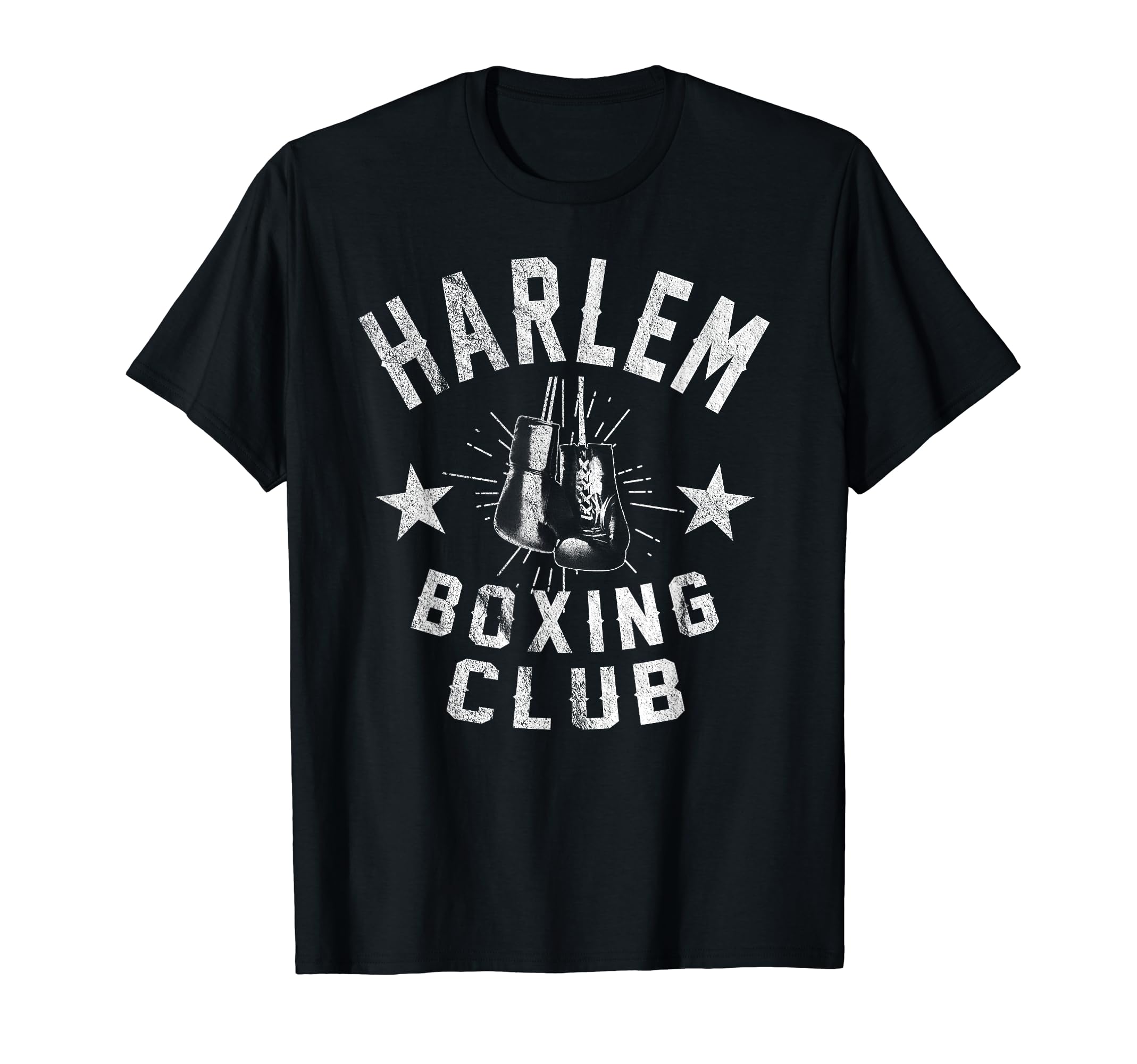 Harlem Boxing Club Distressed Boxer T-Shirt - Minimalist Print for Adults - T-Shirt, Sweatshirt, Hoodie
