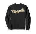 Caseyville Art Baseball Font Sweatshirt - Aesthetic Graphic for Adults - T-Shirt, Sweatshirt, Hoodie