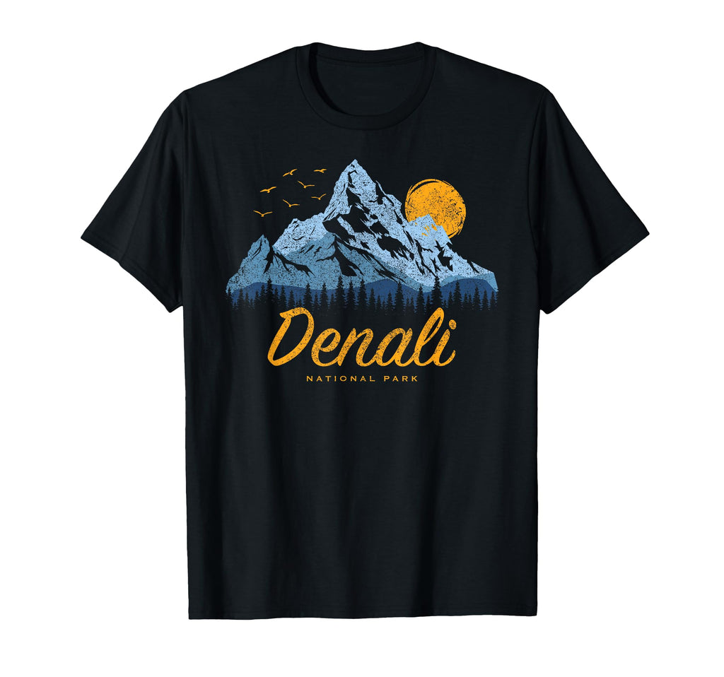 Denali National Park Us Denali T-Shirt - Aesthetic Graphic for Adults - T-Shirt, Sweatshirt, Hoodie