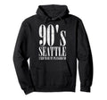 90S Seattle Used To Be My Playground Hoodie - Unique Graphic Men Women - T-Shirt, Sweatshirt, Hoodie