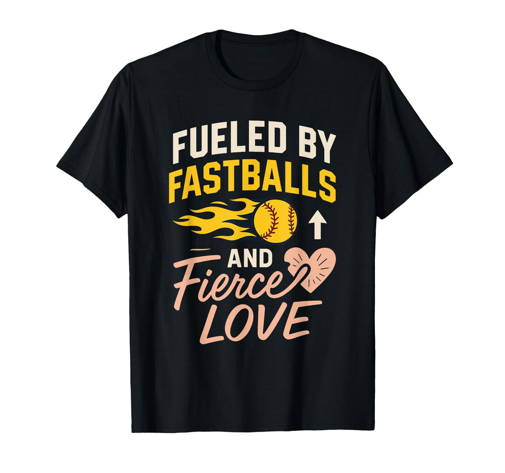 Softball Pitcher Mom Proud Parent Fastpitch T-Shirt - Graphic Print Unisex - T-Shirt, Sweatshirt, Hoodie