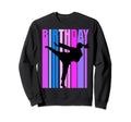 Karate Womens Birthday Distressed Sweatshirt - Trendy Graphic Unisex - T-Shirt, Sweatshirt, Hoodie