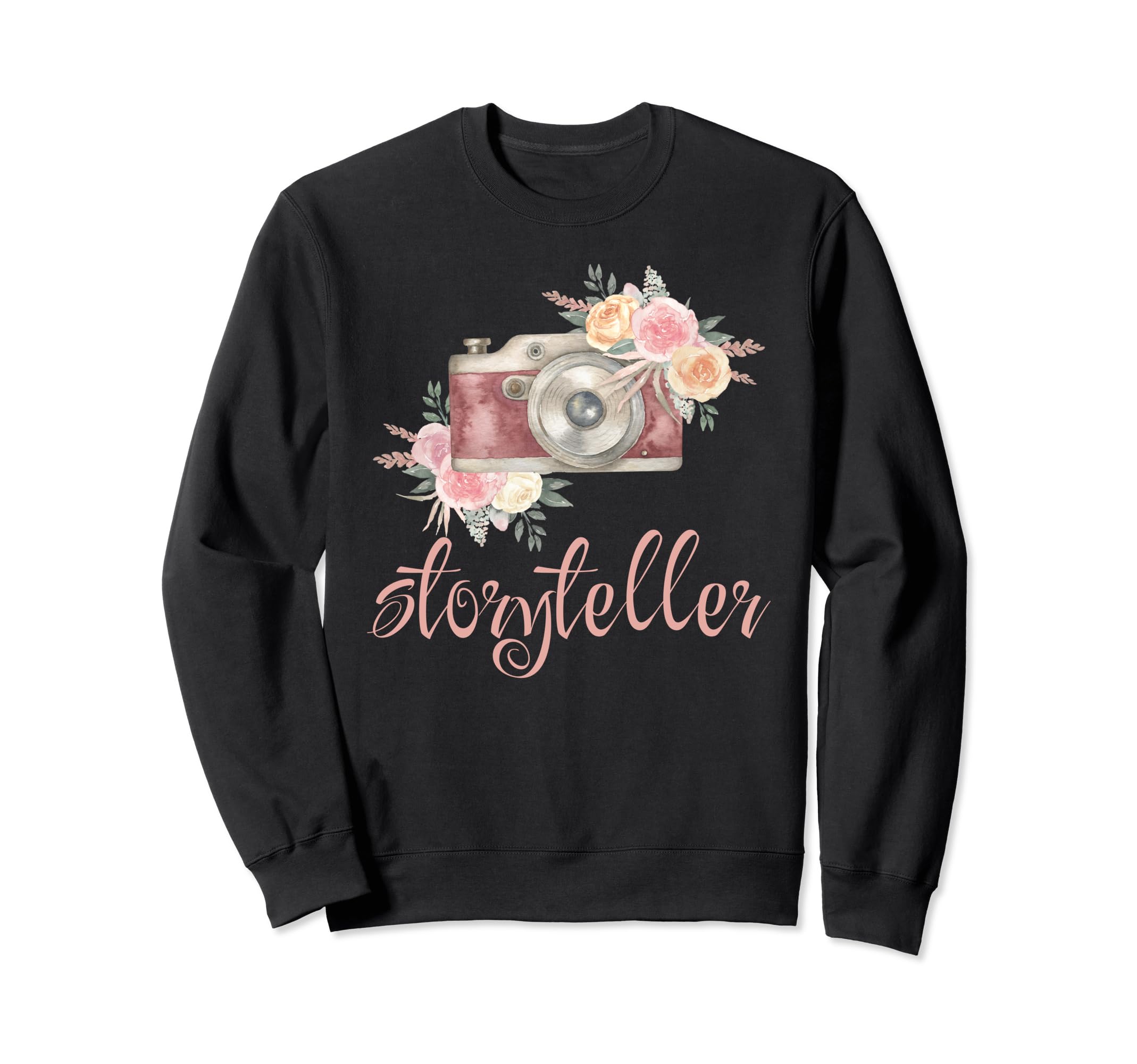 Whimsical Storyteller Photography Sweatshirt - Aesthetic Graphic Men Women - T-Shirt, Sweatshirt, Hoodie