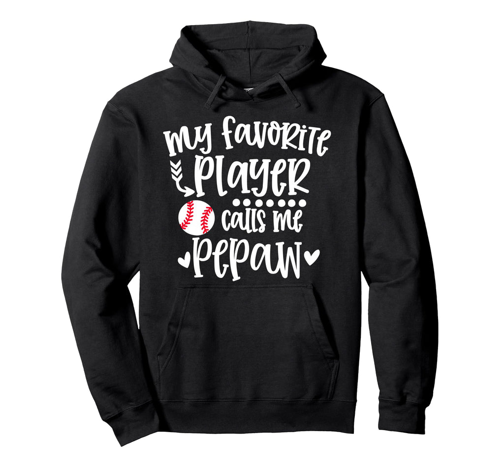 My Favorite Baseball Player Calls Me Hoodie - Custom Art Print Unisex - T-Shirt, Sweatshirt, Hoodie