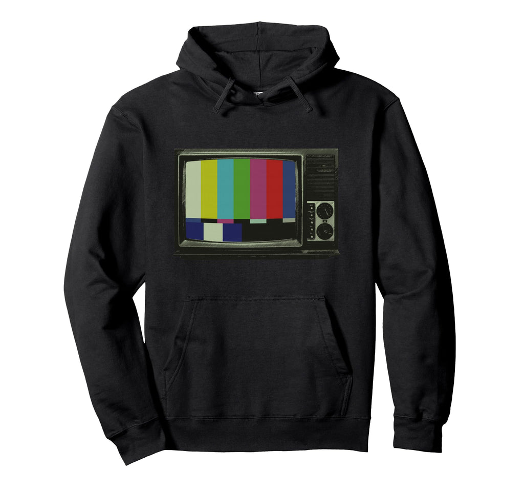 No Signal 70S 80S Television Tv Hoodie - Casual Everyday Wear Men Women - T-Shirt, Sweatshirt, Hoodie