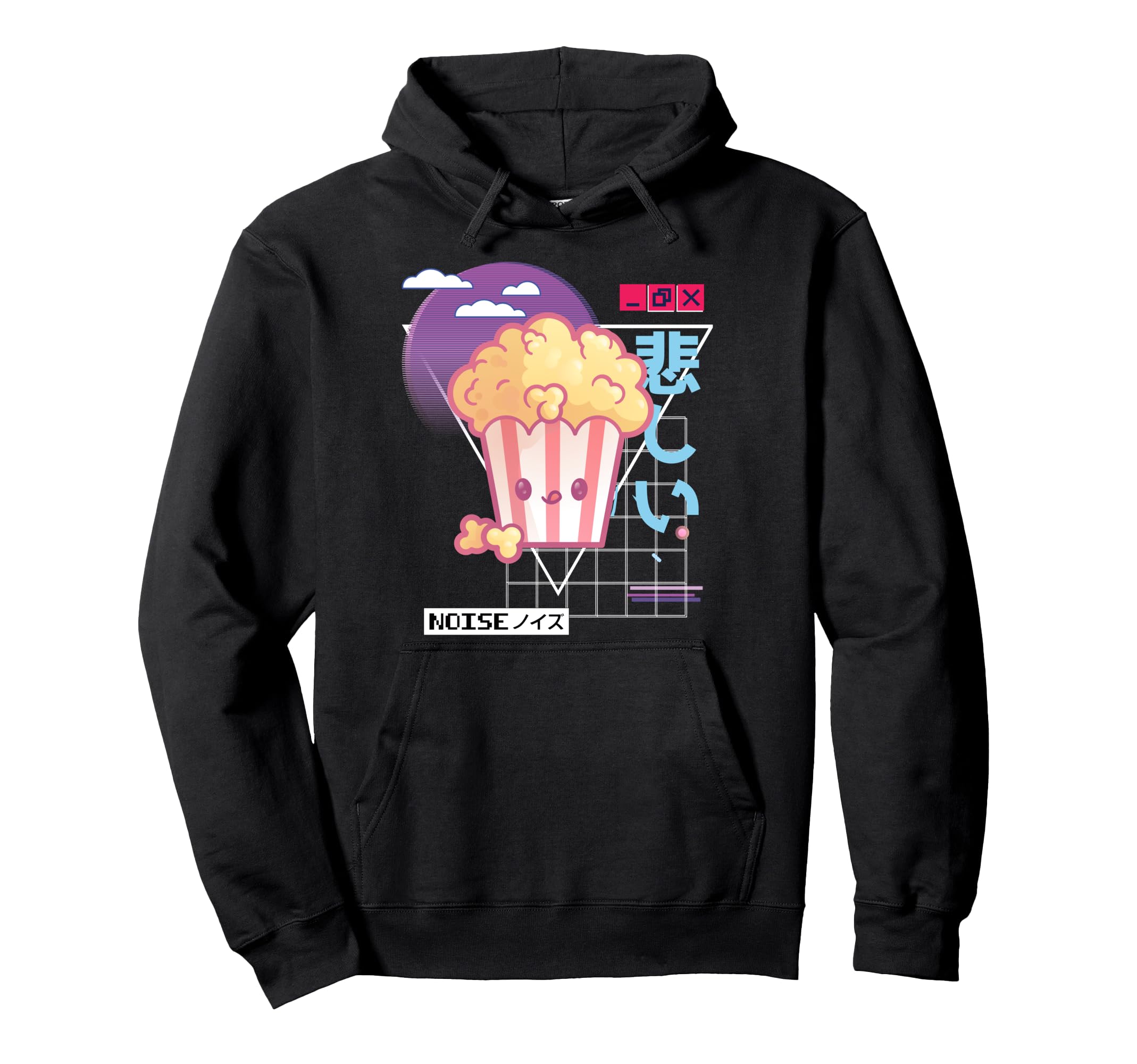 Vaporwave Kawaii Aesthetic Japanese Hoodie - Streetwear Style Unisex - T-Shirt, Sweatshirt, Hoodie