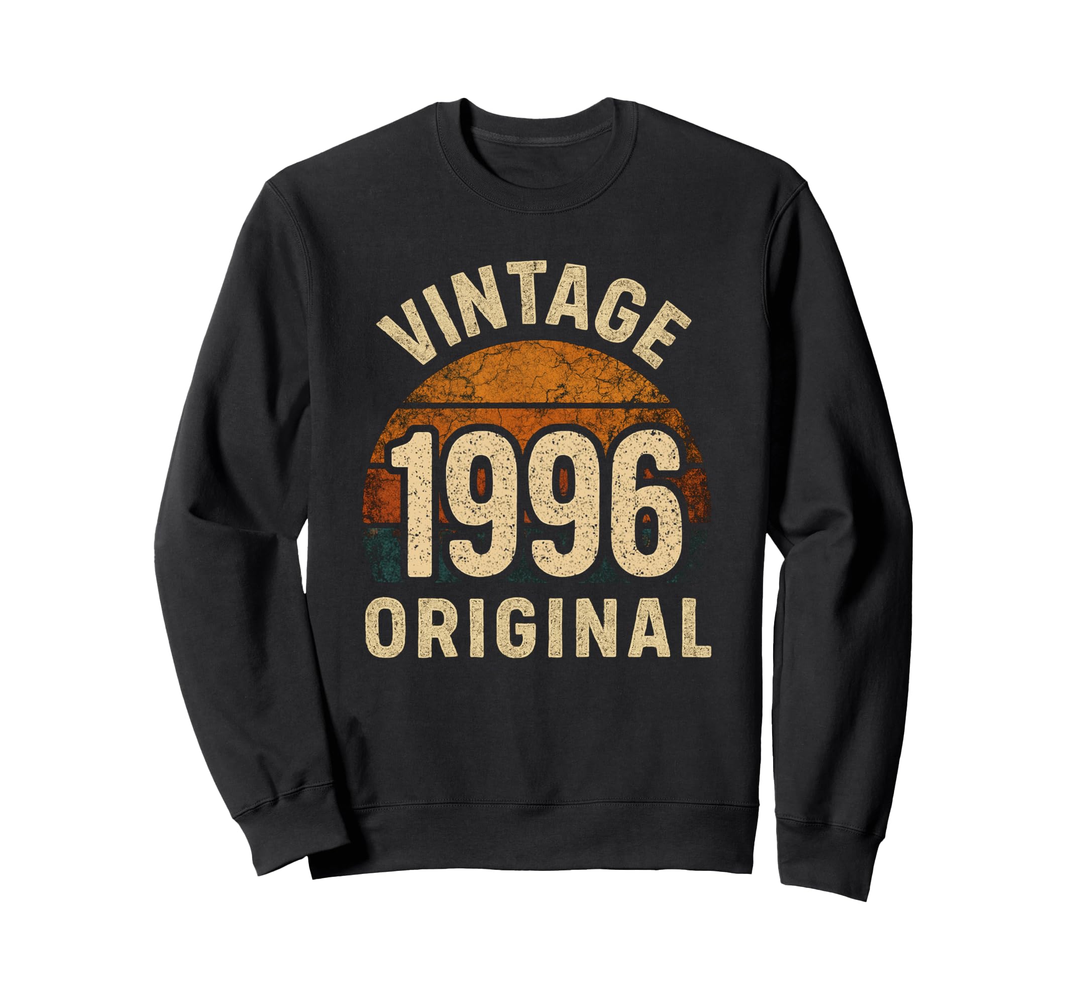 1996 Original Distressed Grunge Sweatshirt - Fun Novelty Design Unisex - T-Shirt, Sweatshirt, Hoodie