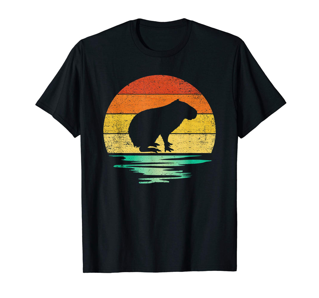 Capybara Sunset Capybara T-Shirt - Streetwear Style Unisex - T-Shirt, Sweatshirt, Hoodie