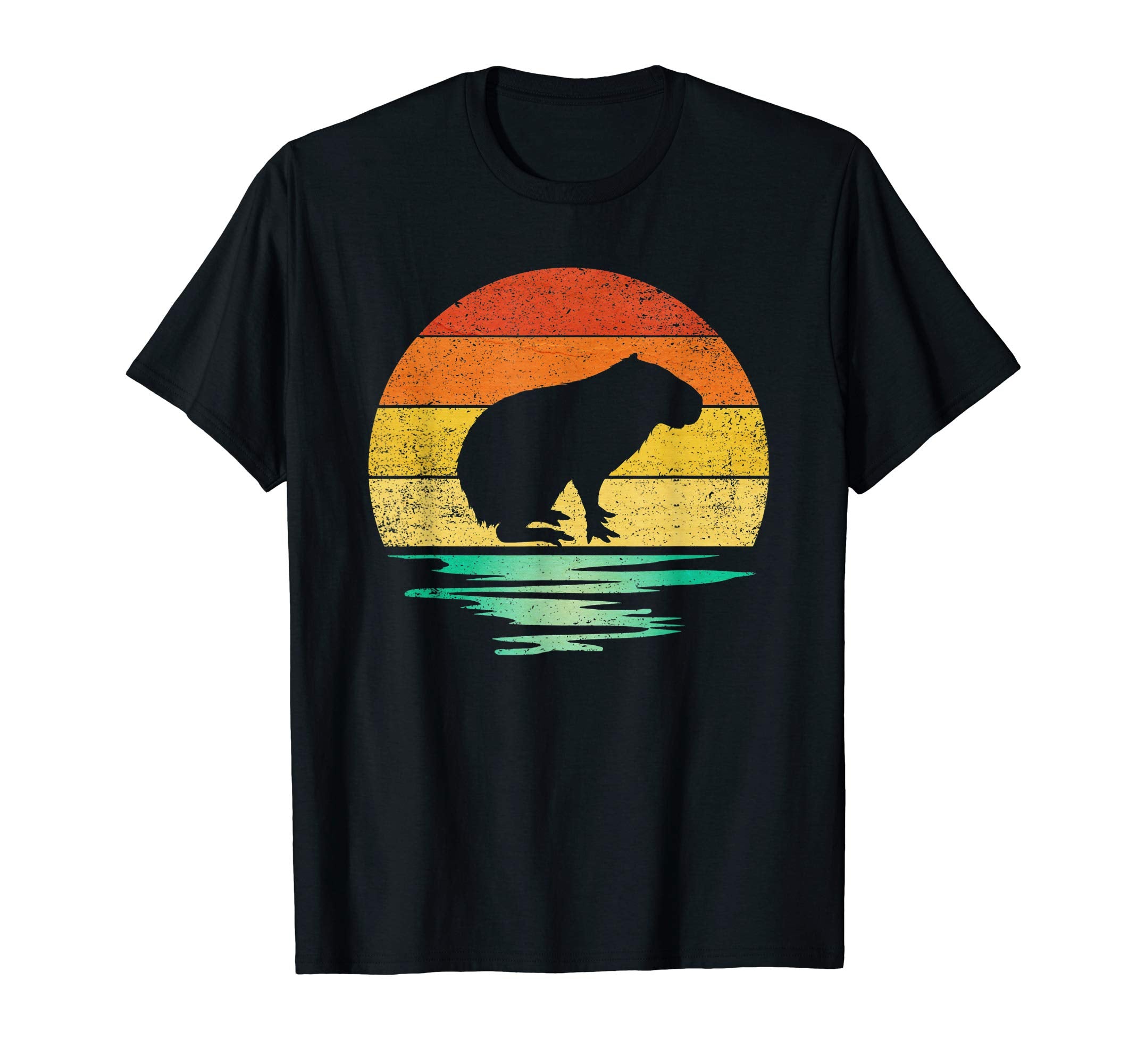 Capybara Sunset Capybara T-Shirt - Streetwear Style Unisex - T-Shirt, Sweatshirt, Hoodie