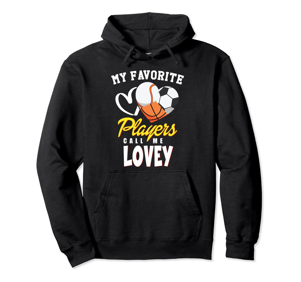 My Favorite Players Baseball Soccer Hoodie - Unique Graphic Unisex - T-Shirt, Sweatshirt, Hoodie