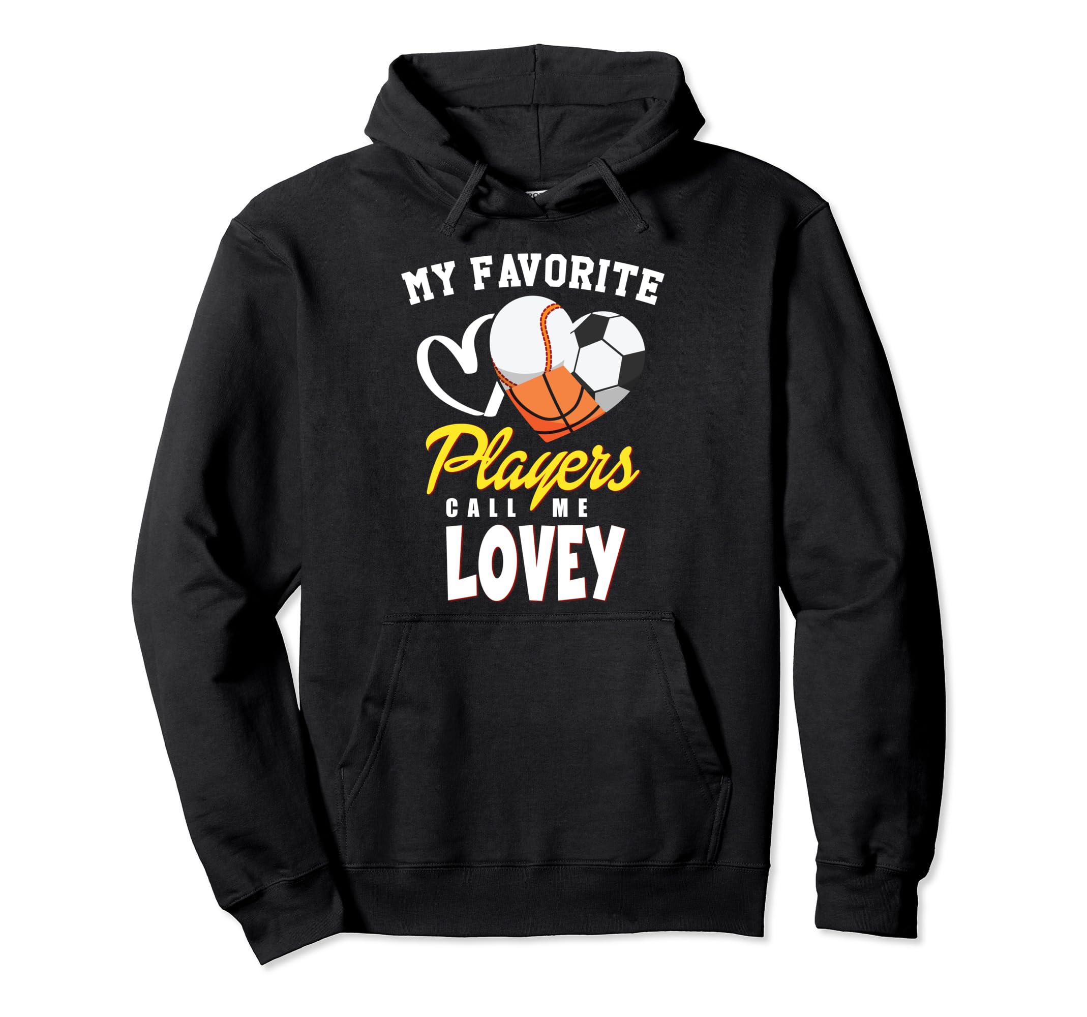 My Favorite Players Baseball Soccer Hoodie - Unique Graphic Unisex - T-Shirt, Sweatshirt, Hoodie