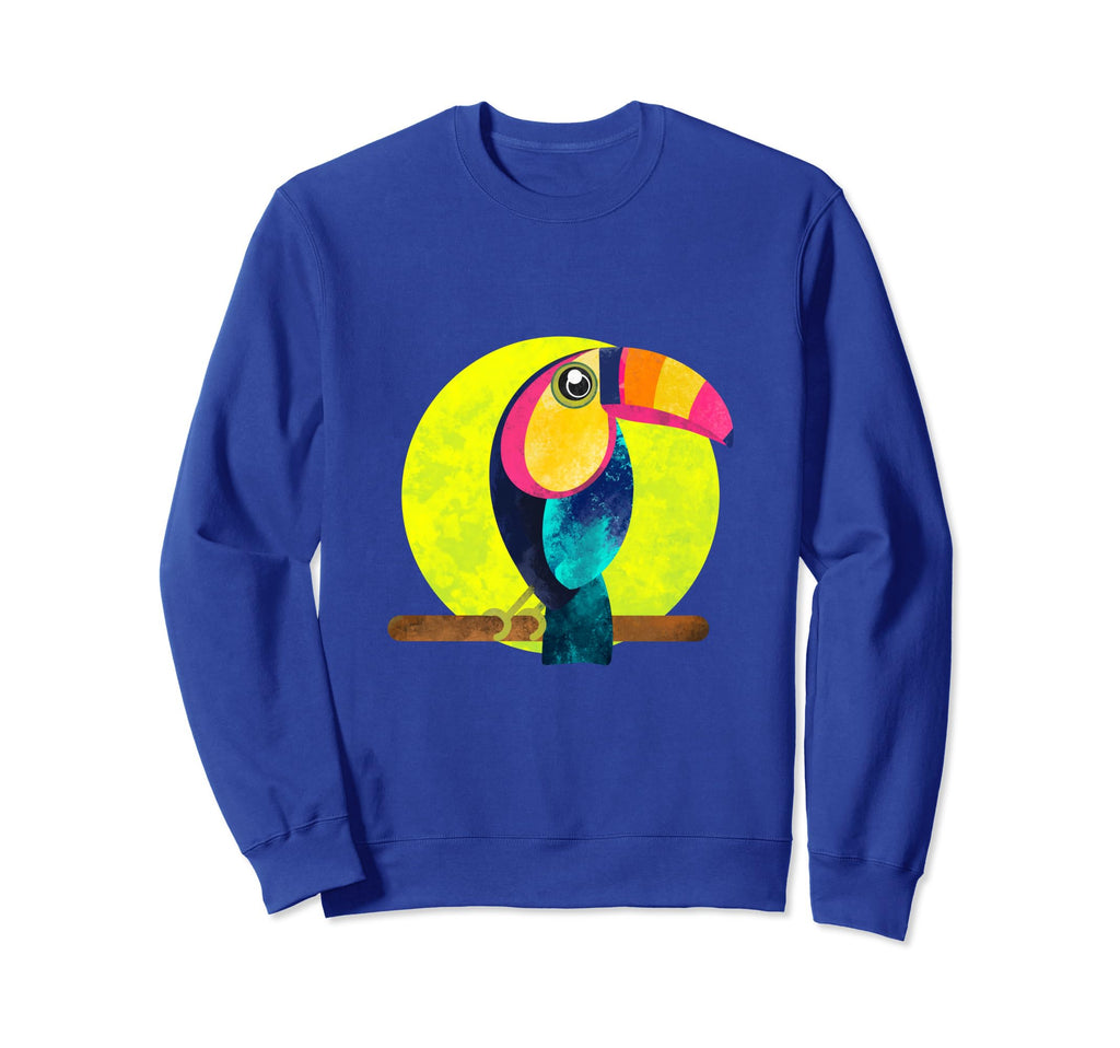 Toucan Bird Rainforest Animal Sweatshirt - Aesthetic Graphic Men Women - T-Shirt, Sweatshirt, Hoodie