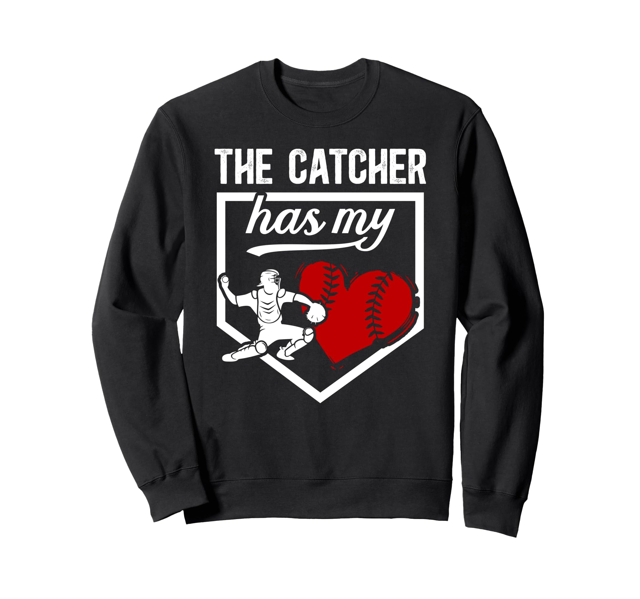 Proud Baseball Catcher Mom Baseball Sweatshirt - Custom Art Print Unisex - T-Shirt, Sweatshirt, Hoodie