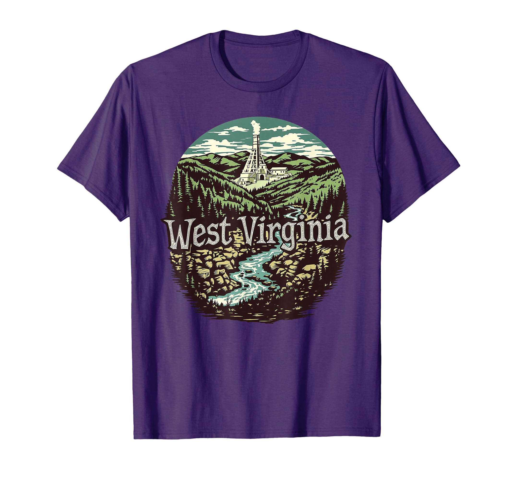 West Virginia Wv Sunrise Mountains T-Shirt - Casual Everyday Wear Unisex - T-Shirt, Sweatshirt, Hoodie