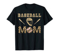 Baseball Mom Leopard Cheetah Funny T-Shirt - Streetwear Style Men Women - T-Shirt, Sweatshirt, Hoodie