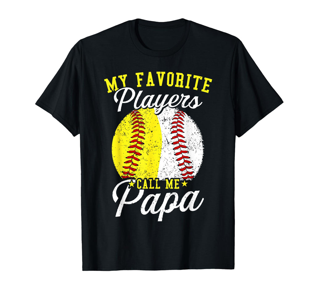 Funny My Favorite Baseball Softball T-Shirt - Graphic Print Men Women - T-Shirt, Sweatshirt, Hoodie