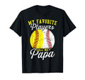 Funny My Favorite Baseball Softball T-Shirt - Graphic Print Men Women - T-Shirt, Sweatshirt, Hoodie