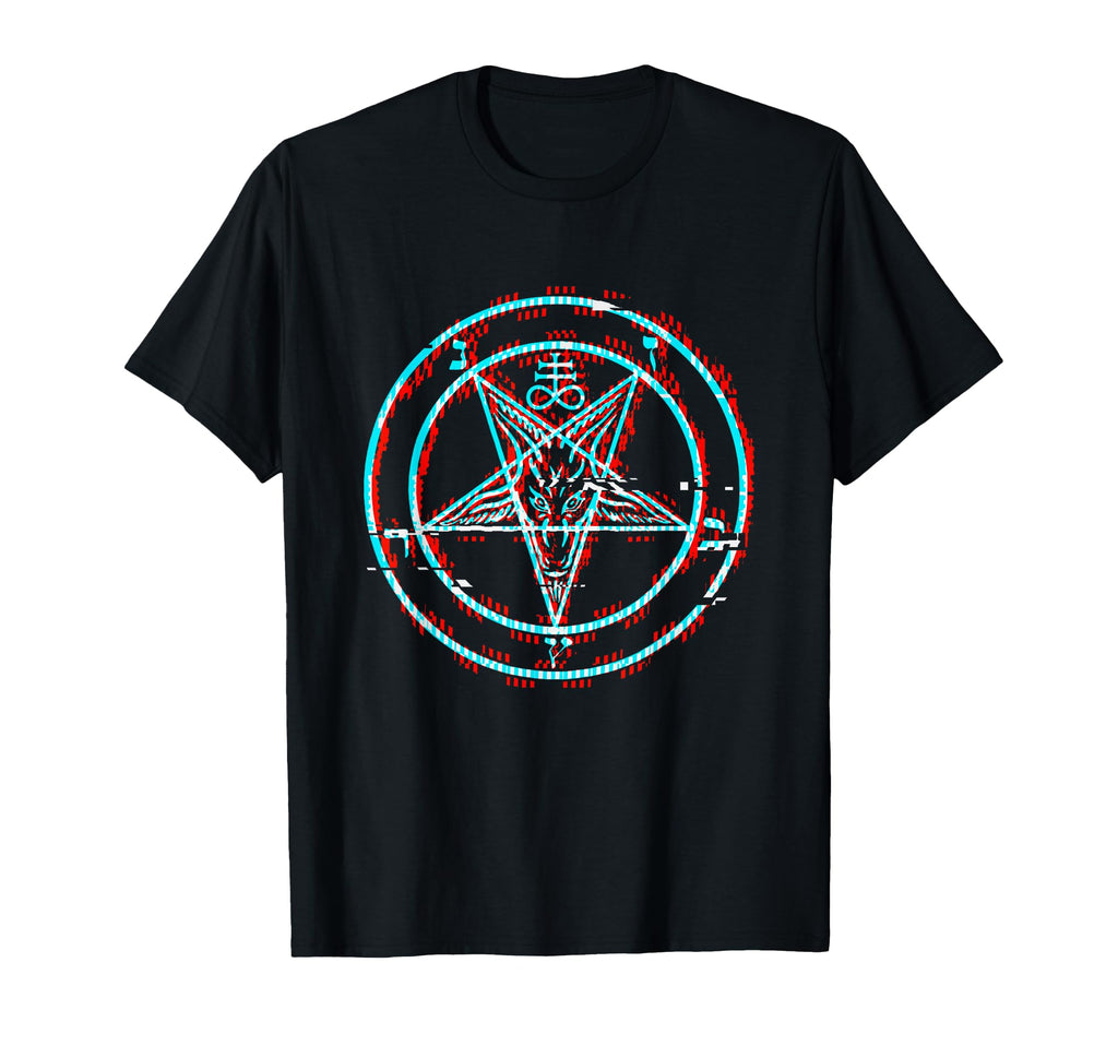 Satanic Pentagram Baphomet T-Shirt - Aesthetic Graphic for Adults - T-Shirt, Sweatshirt, Hoodie
