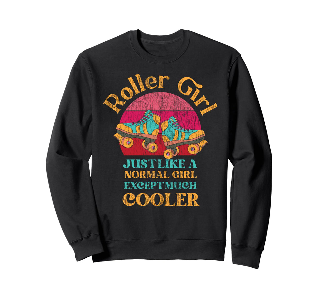 Roller Skating Skate 1970S Sweatshirt - Streetwear Style Unisex - T-Shirt, Sweatshirt, Hoodie