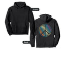Peace Sign Mandala Boho Hippie Neutral Hoodie - Streetwear Style Men Women - T-Shirt, Sweatshirt, Hoodie