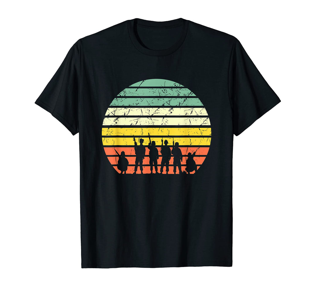Soldiers Military Unit Sunset T-Shirt - Trendy Graphic Unisex - T-Shirt, Sweatshirt, Hoodie