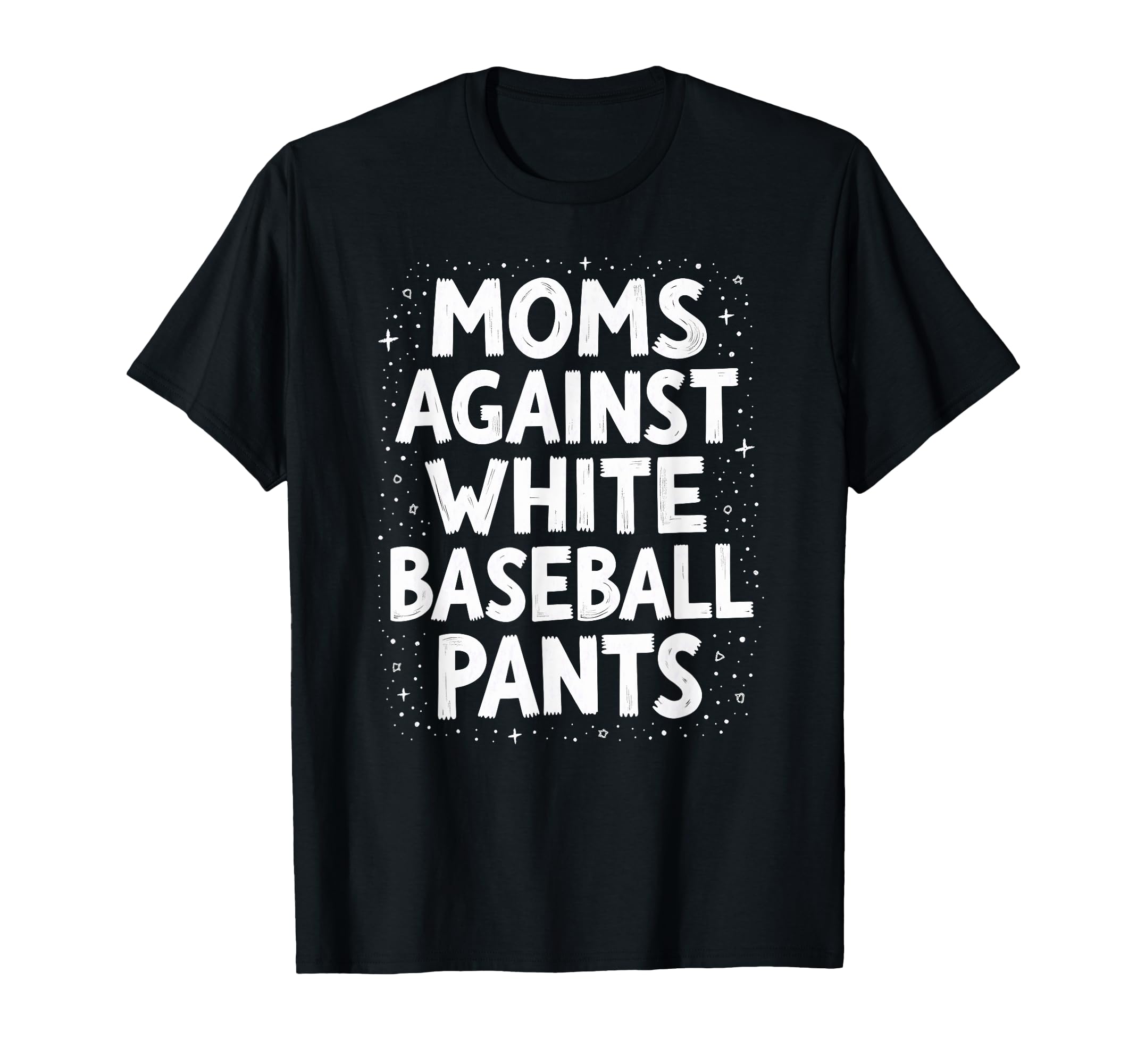 Mommy Moms Against White Baseball T-Shirt - Minimalist Print Men Women - T-Shirt, Sweatshirt, Hoodie