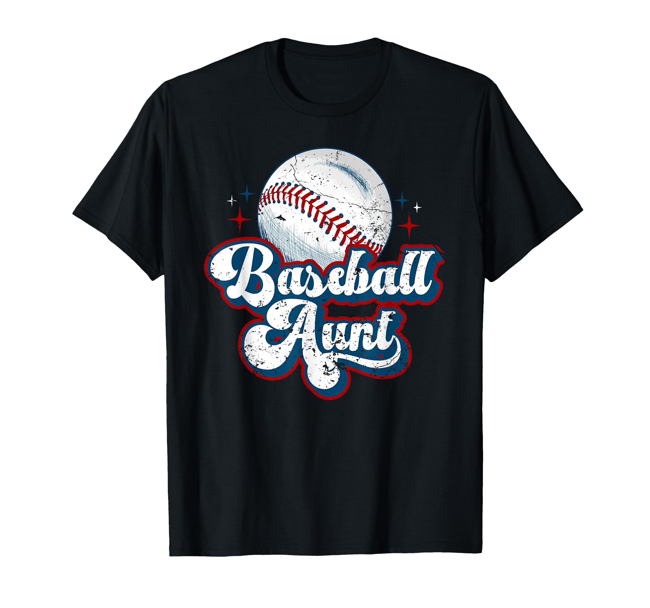 Baseball Aunt Baseball Player Auntie T-Shirt - Aesthetic Graphic Men Women - T-Shirt, Sweatshirt, Hoodie