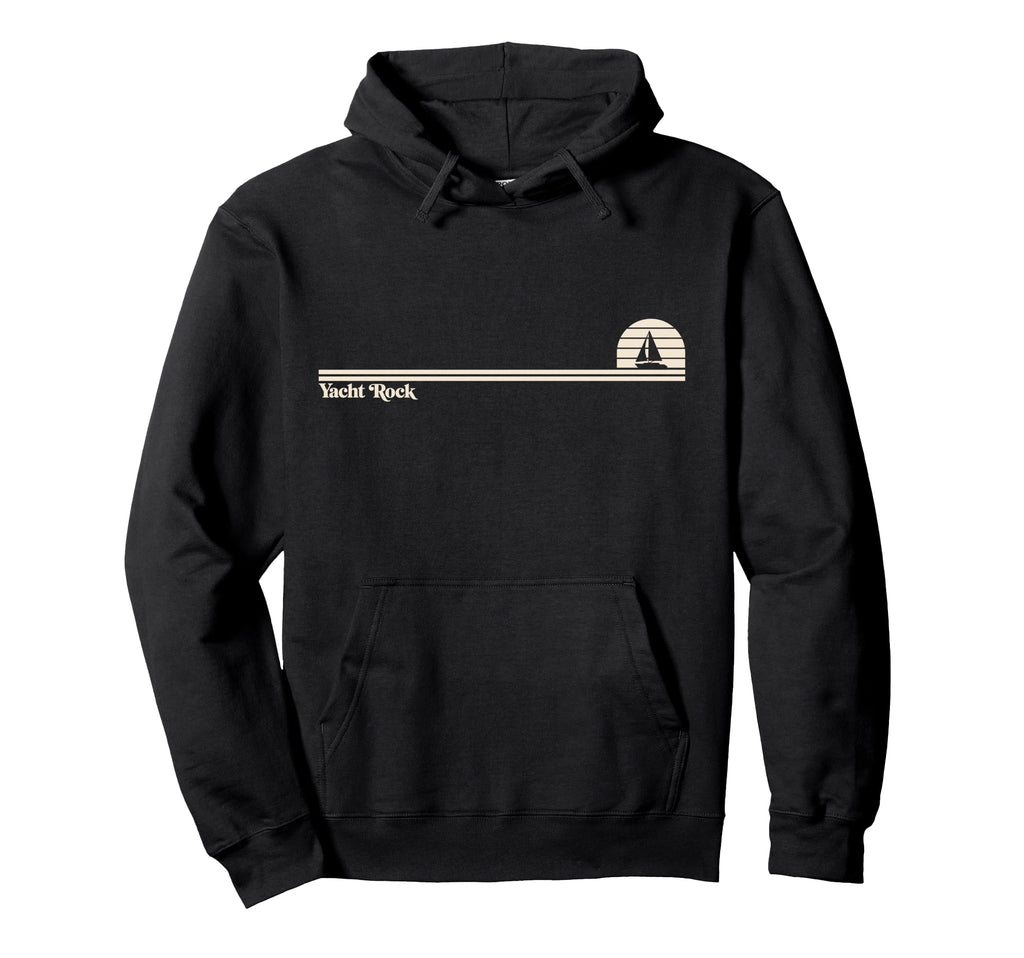 Yacht Rock Sunset Sailboat Smooth Hoodie - Streetwear Style Men Women - T-Shirt, Sweatshirt, Hoodie