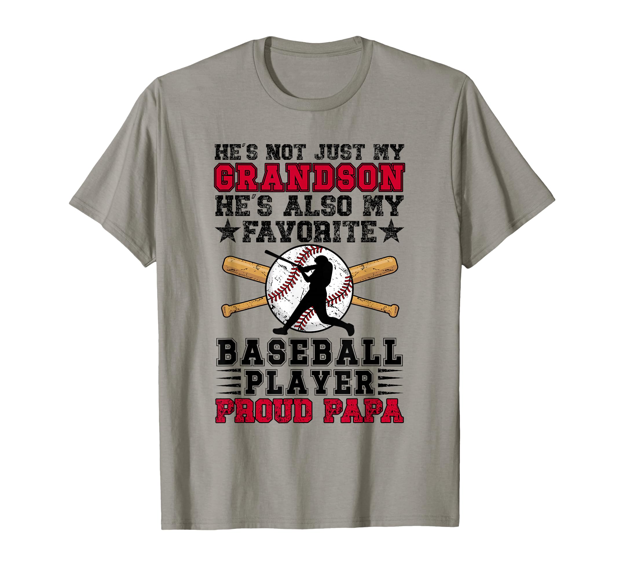 Proud Papa Baseball Papa Baseball T-Shirt - Minimalist Print Men Women - T-Shirt, Sweatshirt, Hoodie