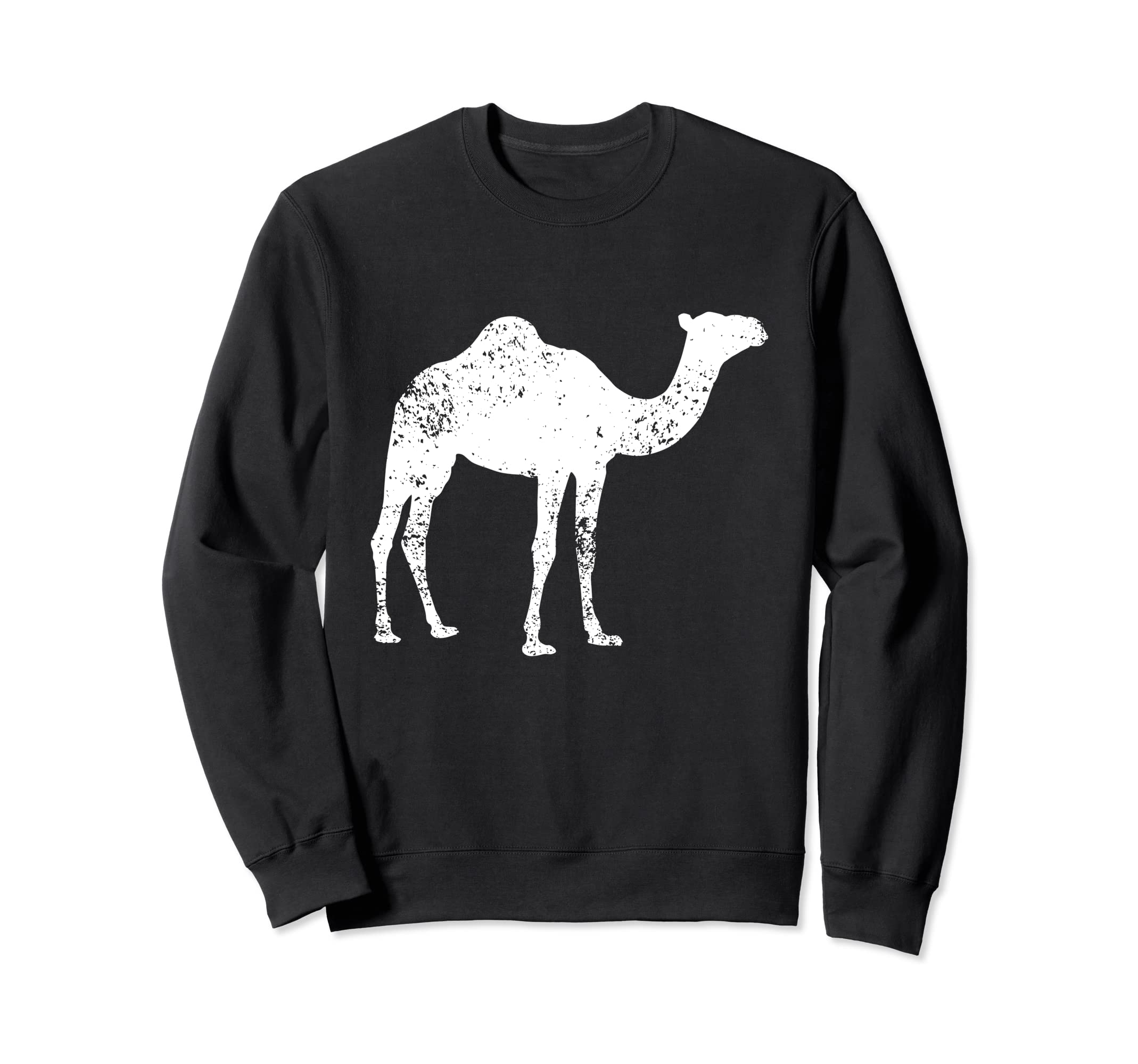 Grunge Distressed Camel Camel Sweatshirt - Minimalist Print Men Women - T-Shirt, Sweatshirt, Hoodie