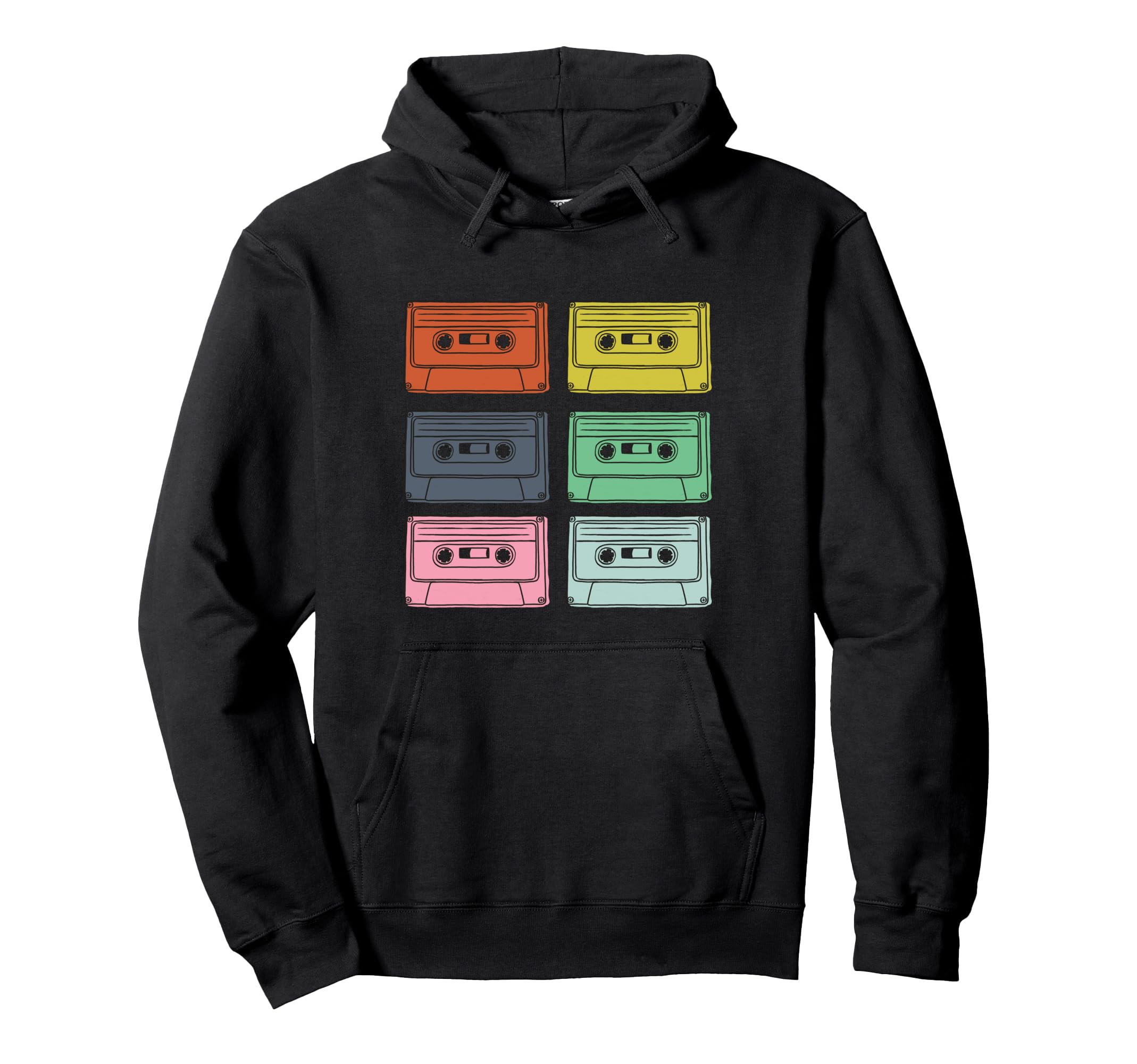 Threadless Cecelia Hotzler Colorful Hoodie - Fun Novelty Design Men Women - T-Shirt, Sweatshirt, Hoodie