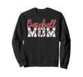 Baseball Mom Sweatshirt - Novelty Apparel for Adults - T-Shirt, Sweatshirt, Hoodie