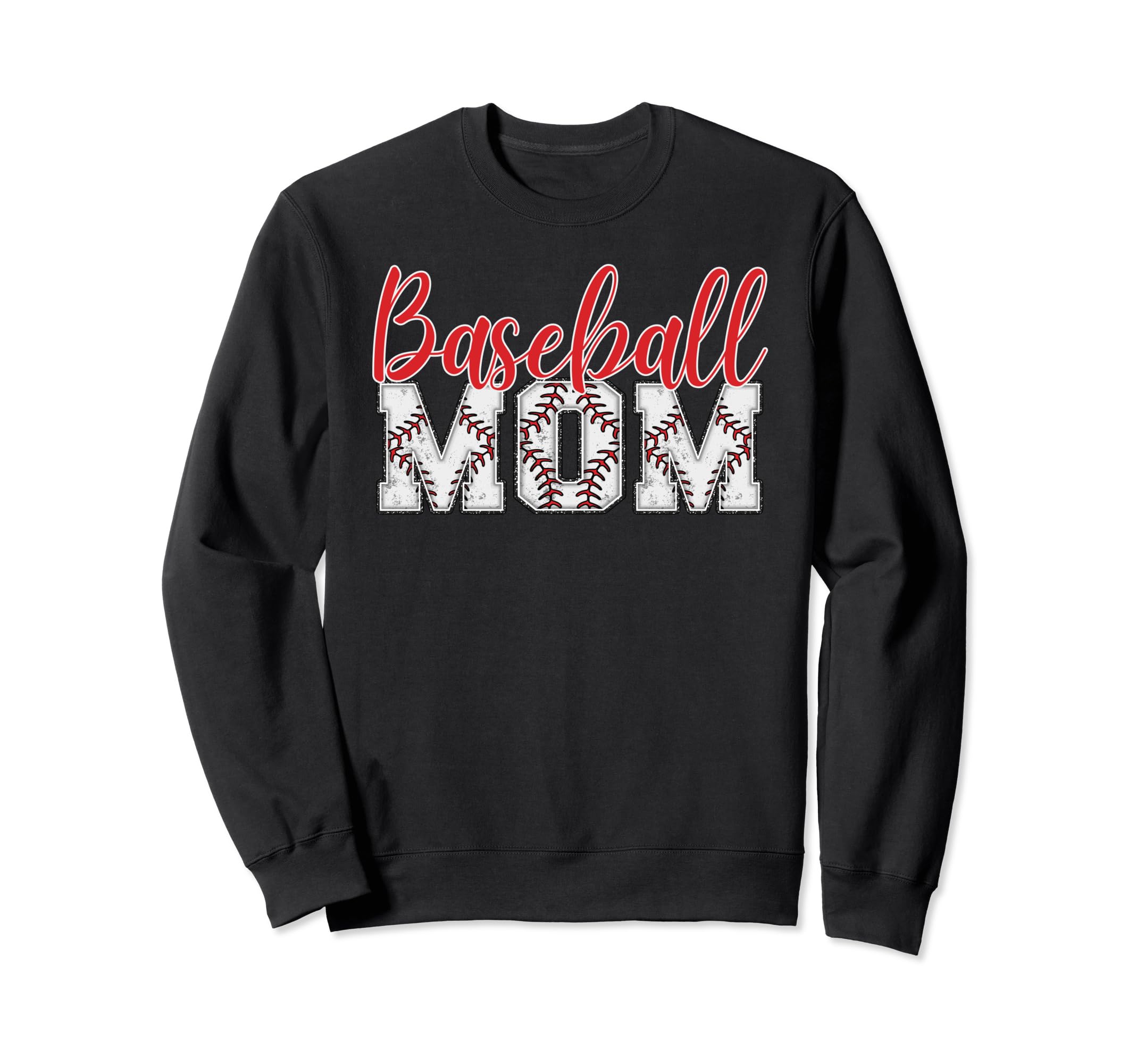 Baseball Mom Sweatshirt - Novelty Apparel for Adults - T-Shirt, Sweatshirt, Hoodie