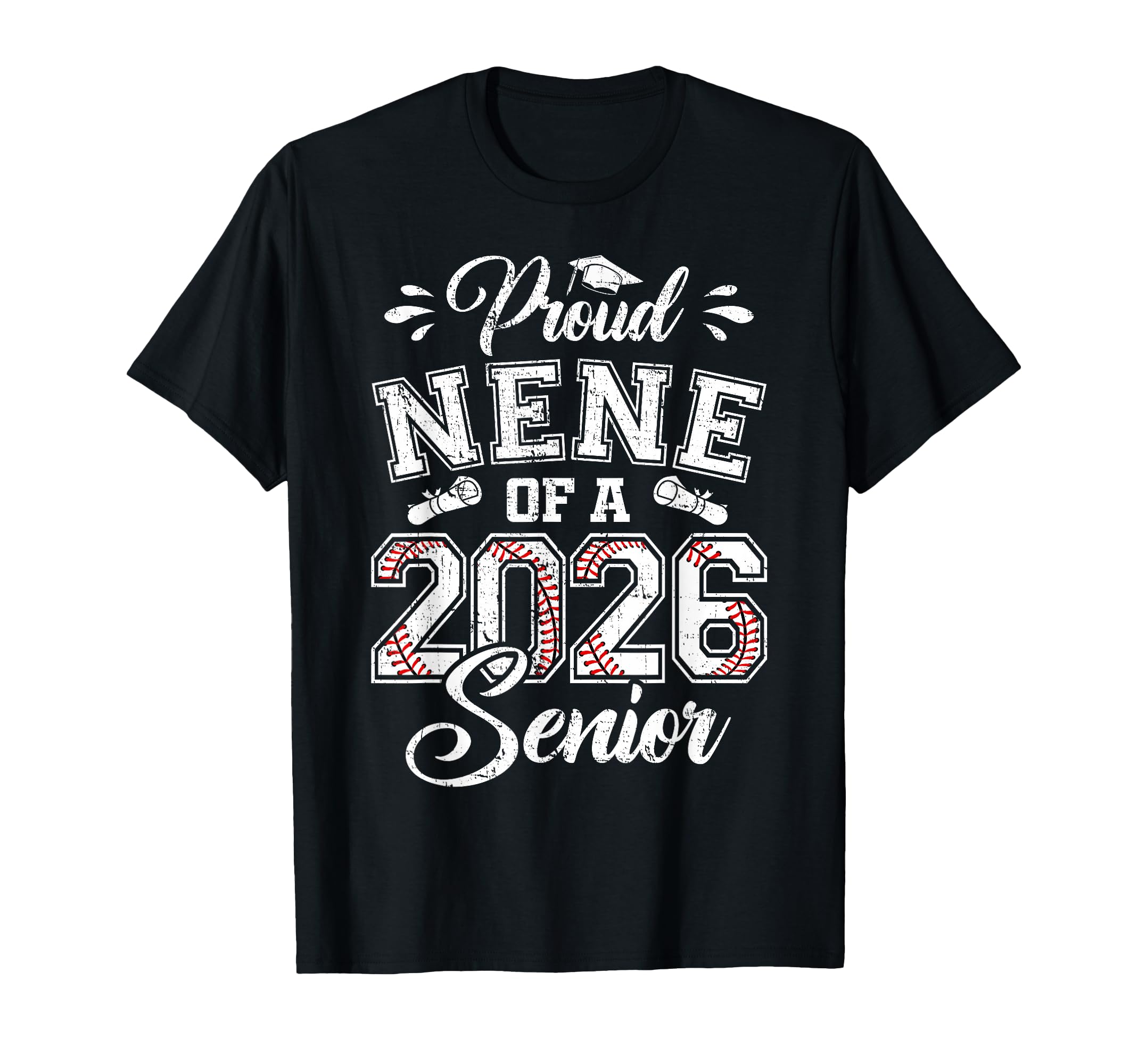 Proud Nene 2026 Senior Baseball T-Shirt - Minimalist Print for Adults - T-Shirt, Sweatshirt, Hoodie