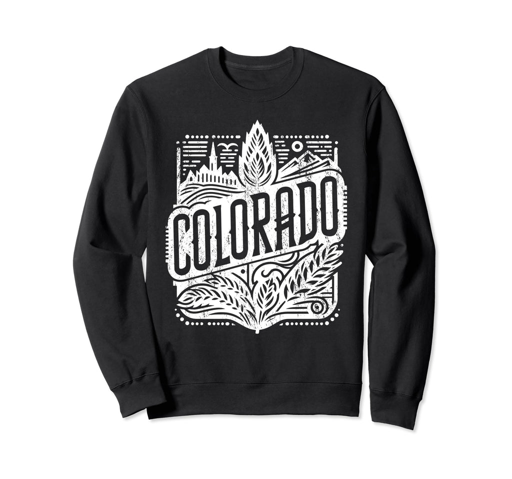Colorado Baseball Fan Rocky Sweatshirt - Casual Everyday Wear Unisex - T-Shirt, Sweatshirt, Hoodie
