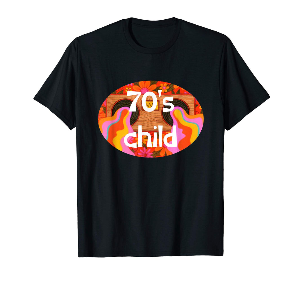 Hippie Peace Love 70S Child T-Shirt - Fun Novelty Design Men Women - T-Shirt, Sweatshirt, Hoodie