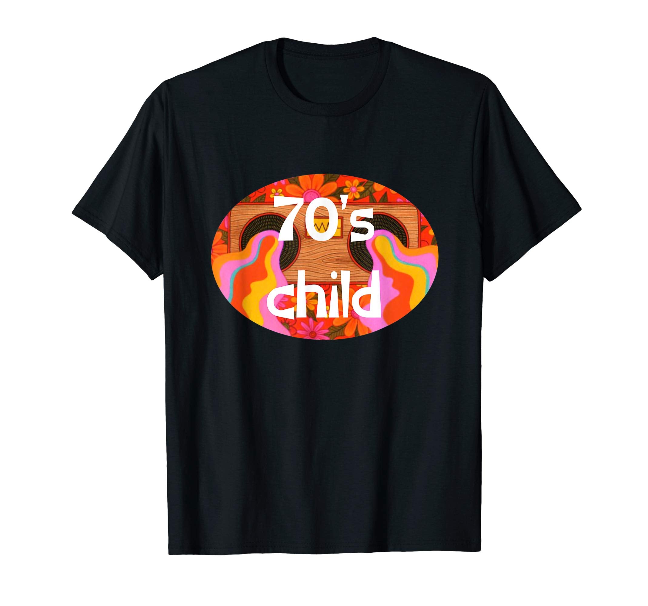 Hippie Peace Love 70S Child T-Shirt - Fun Novelty Design Men Women - T-Shirt, Sweatshirt, Hoodie