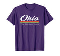 Ohio Stripes T-Shirt - Graphic Print Men Women - T-Shirt, Sweatshirt, Hoodie