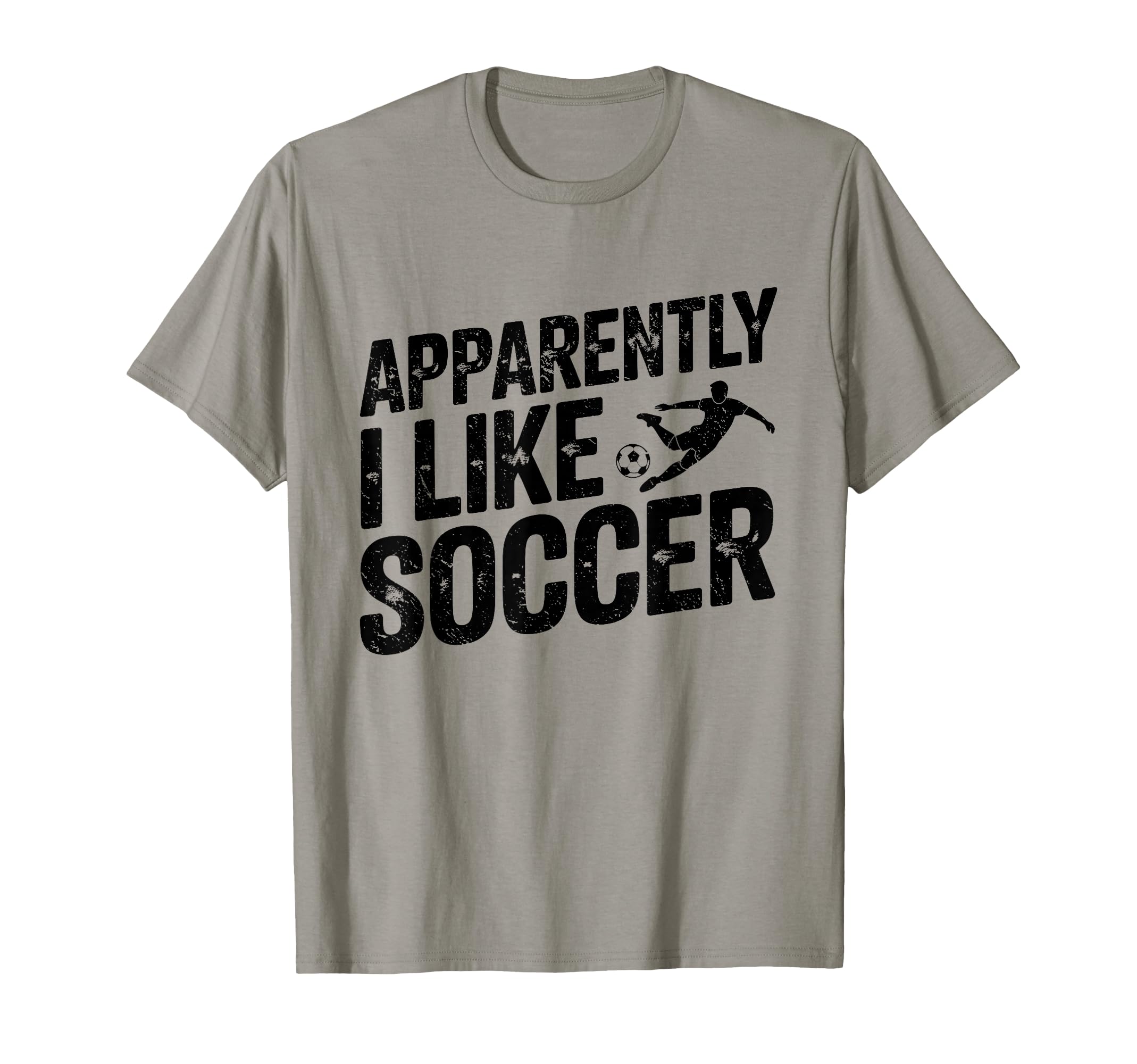 Apparently I Like Soccer Season T-Shirt - Aesthetic Graphic Men Women - T-Shirt, Sweatshirt, Hoodie