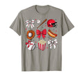 Baseball Coquette Bow Baseball T-Shirt - Aesthetic Graphic for Adults - T-Shirt, Sweatshirt, Hoodie