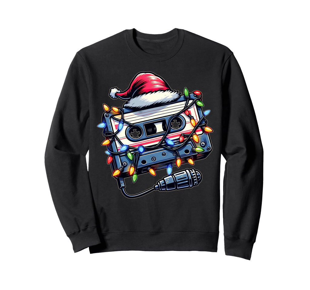 Cassette Tape Hat Sweatshirt - Aesthetic Graphic Unisex - T-Shirt, Sweatshirt, Hoodie