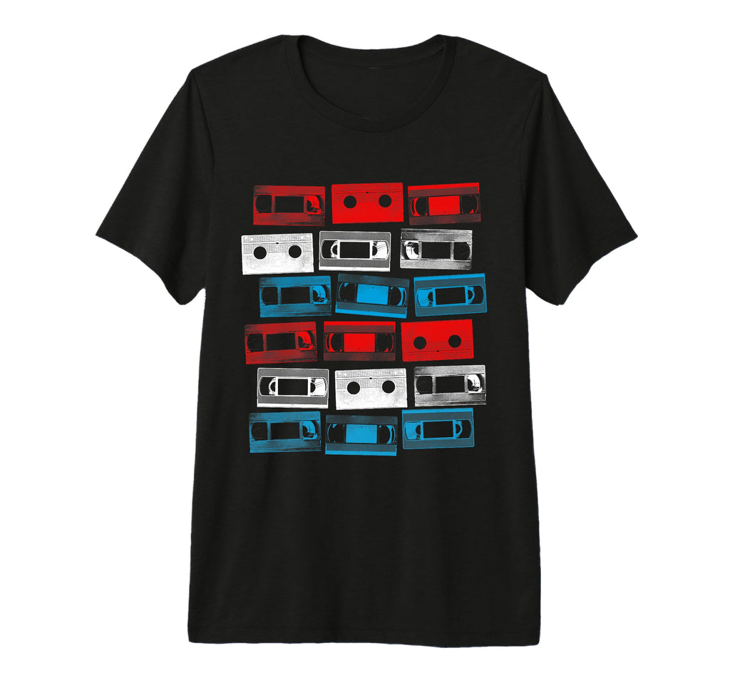 Vhs Tapes 80S 90S Movies Nostalgic T-Shirt - Streetwear Style for Adults - T-Shirt, Sweatshirt, Hoodie