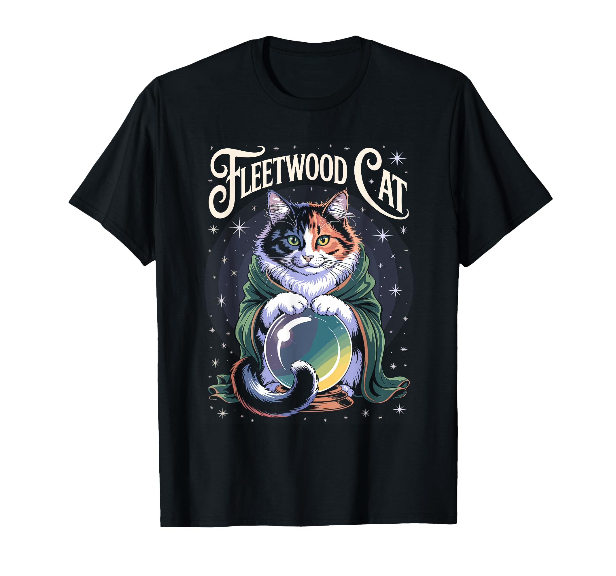 Fleetwood Cat Funny Cat Band T-Shirt - Minimalist Print Men Women - T-Shirt, Sweatshirt, Hoodie