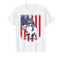 Mutton Busting Usa Flag Sheep Riding T-Shirt - Novelty Apparel for Adults - T-Shirt, Sweatshirt, Hoodie